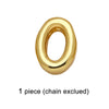 Bracelet Copper Goldplated Letter Pattern Simple Style