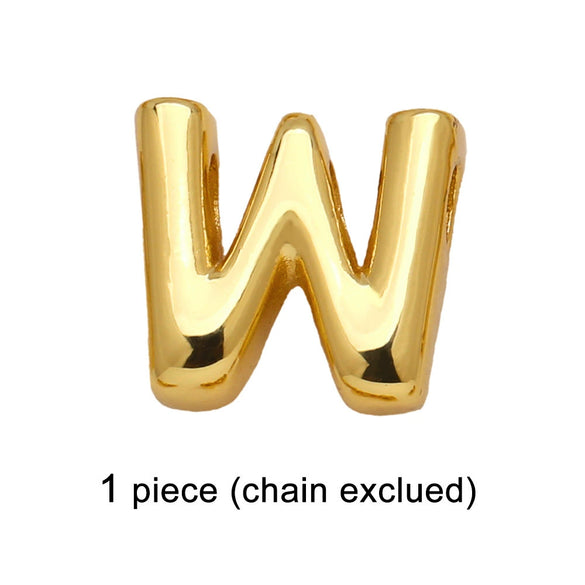 Bracelet Copper Goldplated Letter Pattern Simple Style