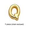 Bracelet Copper Goldplated Letter Pattern Simple Style