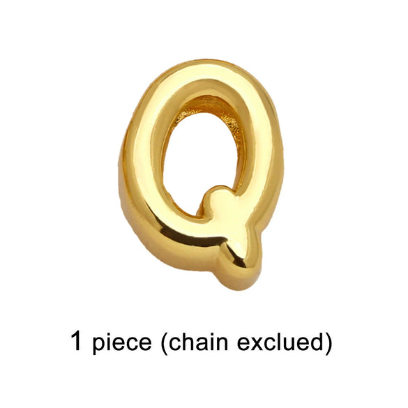 Bracelet Copper Goldplated Letter Pattern Simple Style