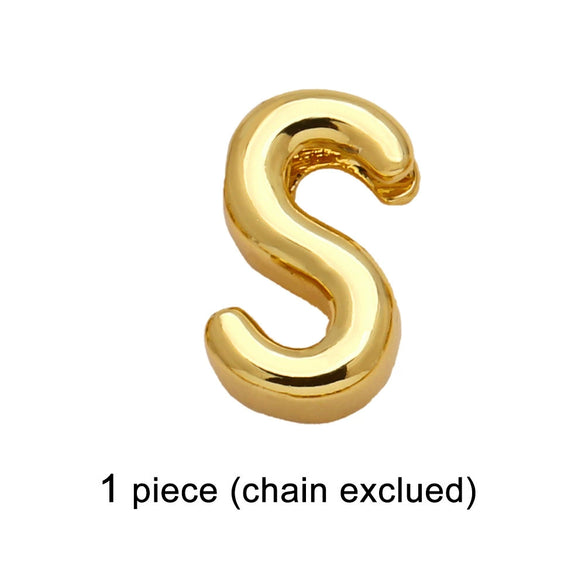 Bracelet Copper Goldplated Letter Pattern Simple Style
