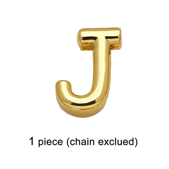 Bracelet Copper Goldplated Letter Pattern Simple Style