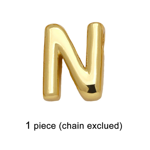 Bracelet Copper Goldplated Letter Pattern Simple Style