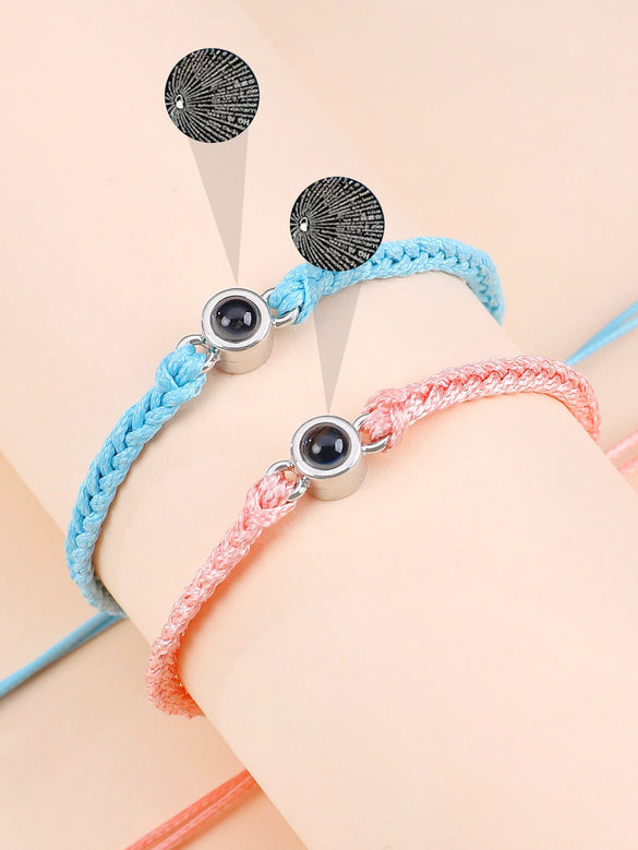 Bracelet Copper Heart Shape Geometric Electroplating Fashionable