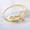 Bracelet Copper Hip Hop Style Egyptian Pharaoh Head Hook Electroplated
