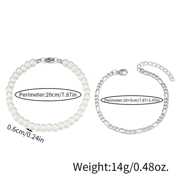 Bracelet Copper Iron Geometric Handmade