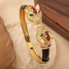 Bracelet Copper Light Luxury Animals Black Panther Electroplated Microinlaid Zircon