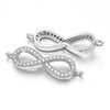 Bracelet Copper Micro Inlay Eight Characters Pattern Electroplating Accessories