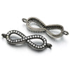 Bracelet Copper Micro Inlay Eight Characters Pattern Electroplating Accessories
