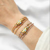 Bracelet Copper Regular Chain Rhombus Electroplating