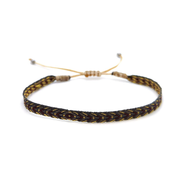 Bracelet Cord Geometric Handwoven Style For Women