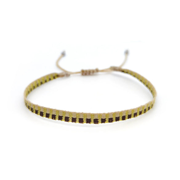 Bracelet Cord Geometric Handwoven Style For Women