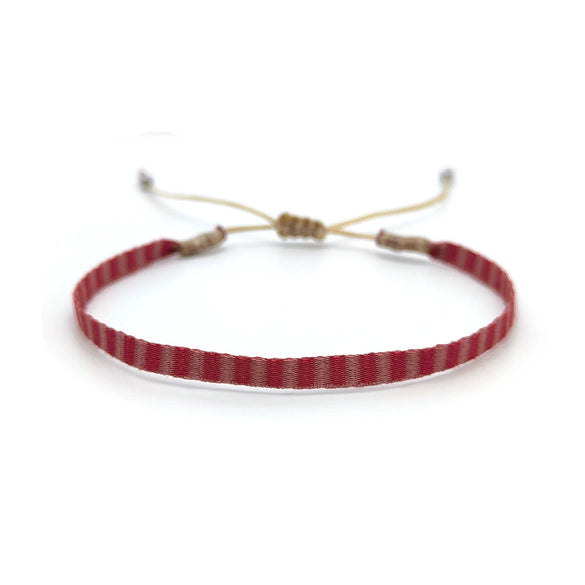 Bracelet Cord Geometric Handwoven Style For Women