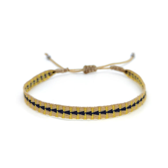 Bracelet Cord Geometric Handwoven Style For Women