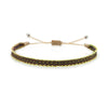 Bracelet Cord Handwoven With Letters Numbers Text Pattern For Women