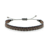 Bracelet Cord Handwoven With Letters Numbers Text Pattern For Women