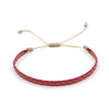 Bracelet Cord Handwoven With Letters Numbers Text Pattern For Women