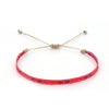 Bracelet Cord Handwoven With Letters Numbers Text Pattern For Women