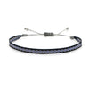 Bracelet Cord Handwoven With Letters Numbers Text Pattern For Women