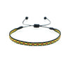 Bracelet Cord Handwoven With Letters Numbers Text Pattern For Women