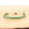 Bracelet Cord Handwoven With Letters Numbers Text Pattern For Women
