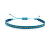 Bracelet Cord Handwoven With Letters Numbers Text Pattern For Women