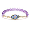 Bracelet Crystal Copper Geometric Devil's Eye Cartoon Electroplating Women's Unisex