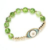 Bracelet Crystal Copper Geometric Devil's Eye Cartoon Electroplating Women's Unisex