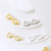 Bracelet Extension Chain Lobster Clasp Heartshaped Metal 14K Goldcovered 18K Real Gold Electroplated Diy Accessories