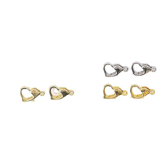 Bracelet Extension Chain Lobster Clasp Heartshaped Metal 14K Goldcovered 18K Real Gold Electroplated Diy Accessories