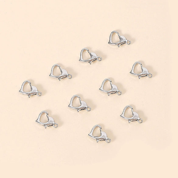 Bracelet Extension Chain Lobster Clasp Heartshaped Metal 14K Goldcovered 18K Real Gold Electroplated Diy Accessories