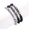 Bracelet Gems Retro Geometric Weaving Style