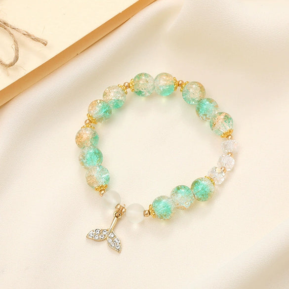 Bracelet Glass Glaze Geometric Handmade Light Luxury Highend