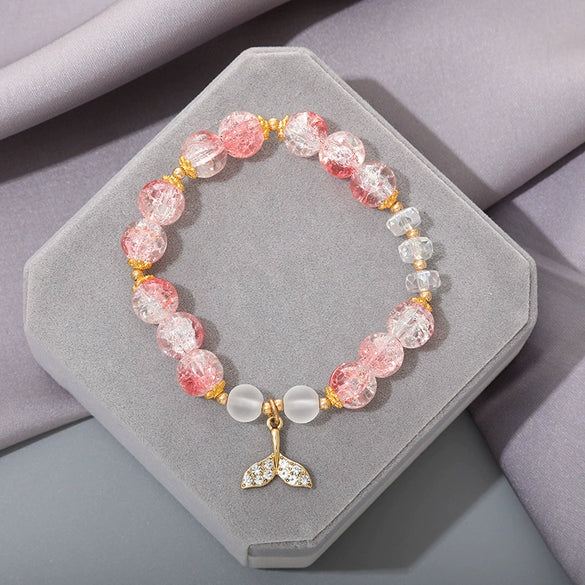 Bracelet Glass Glaze Geometric Handmade Light Luxury Highend