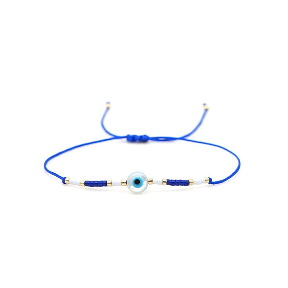 Bracelet Glass Glaze Geometric Handwoven Style For Women
