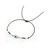 Bracelet Glass Glaze Geometric Handwoven Style For Women