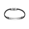 Bracelet Imitation Leather Twist Braided Electroplated Women's Couple