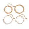 Bracelet Imitation Pearl Geometric Handmade