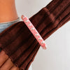 Bracelet Imitation Pearl Resin Geometric Handmade Exaggerated Sweet Cool Ins Style