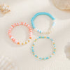 Bracelet Imitation Pearl Rice Beads Star Geometric Handmade Animal Simple Style