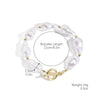 Bracelet Imitation Pearls Geometric Style Electroplating For Women