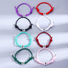 Bracelet Jewelry Alloy Block Cross Electroplating Mixed Material Unisex