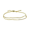 Bracelet Jewelry Gold Plated Geometric Letters Inlaid Zircon Electroplating