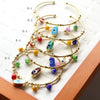 Bracelet Jewelry Metal Geometric Oildropping Electroplating Niche Style