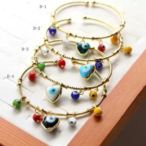 Bracelet Jewelry Metal Geometric Oildropping Electroplating Niche Style