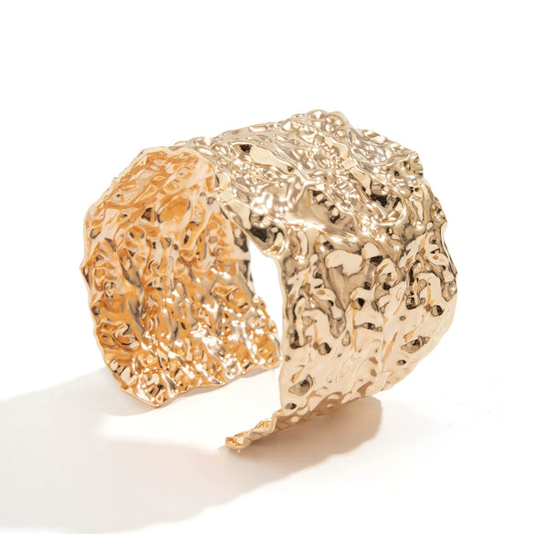 Bracelet Jewelry Punk Alloy Geometric Electroplating Irregular Opening