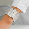 Bracelet Jewelry Punk Alloy Geometric Electroplating Irregular Opening