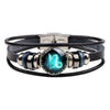 Bracelet Leather Woven Constellation Pattern Personality Style