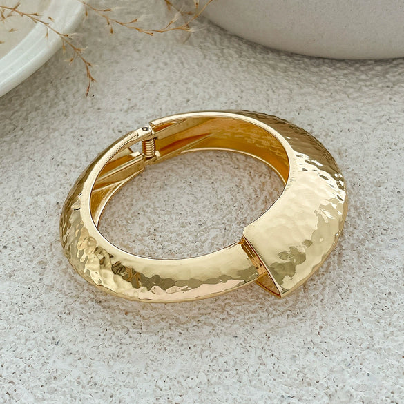 Bracelet Metal Exaggerated Geometric Electroplated