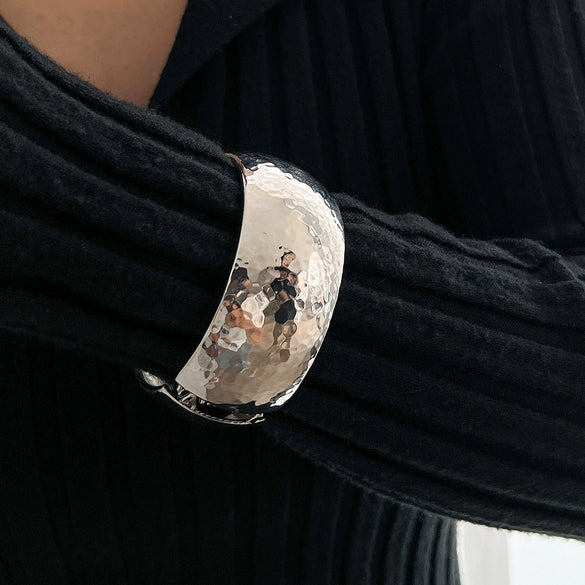 Bracelet Metal Exaggerated Geometric Electroplated